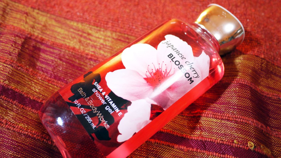 -	Gel douche Bath & Body Works – Japanese Cherry Blossom