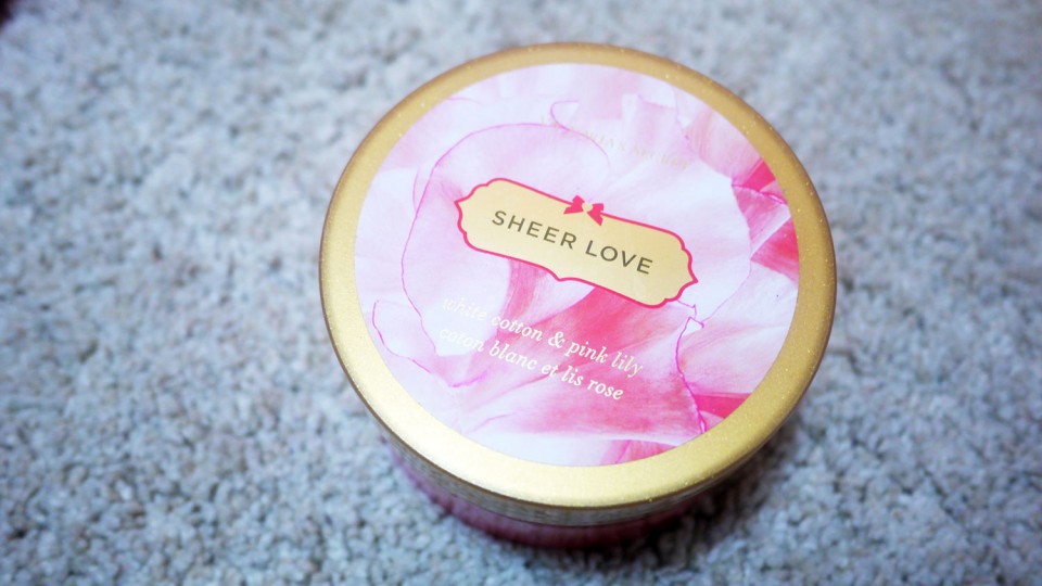 sheer love victoria's secret